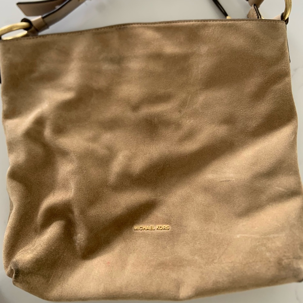 Michael Kors suede purse